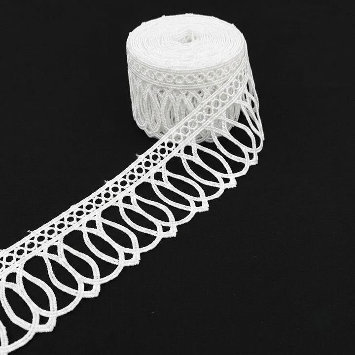 Off-White Loop Drop Chemical Lace - 5 mtr