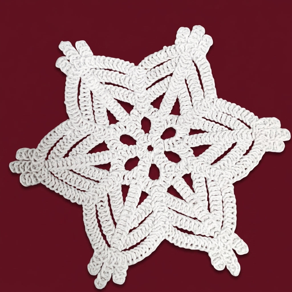 Natural Large Star Shaped Embroidered Chemical Patches – Pack of 2