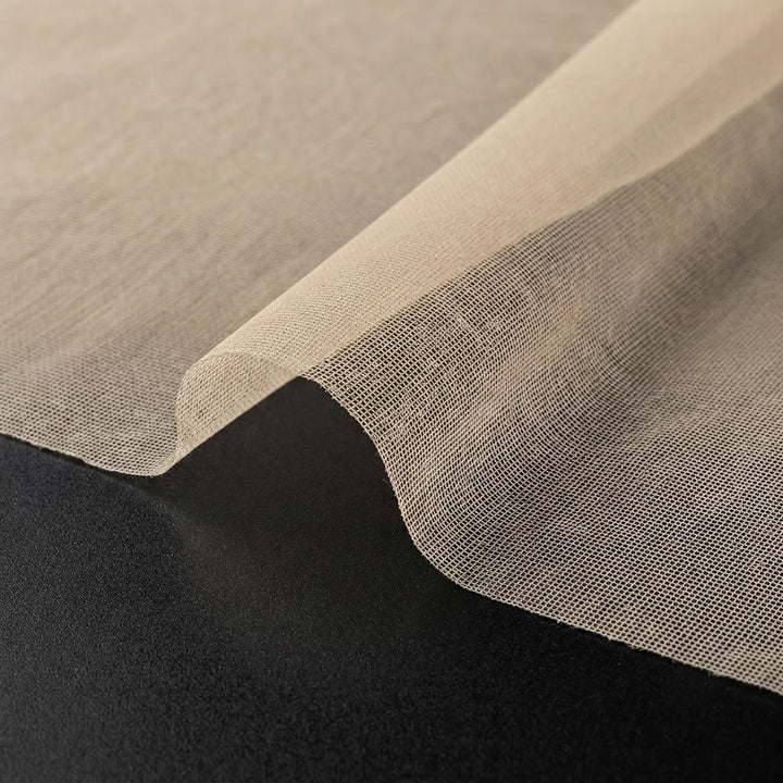 Natural Square Mesh Fabric - 5 Meters