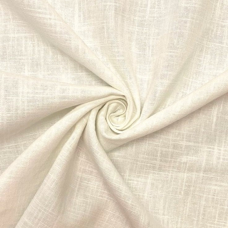Natural Plain Cambric - Airjet - 10 Meters